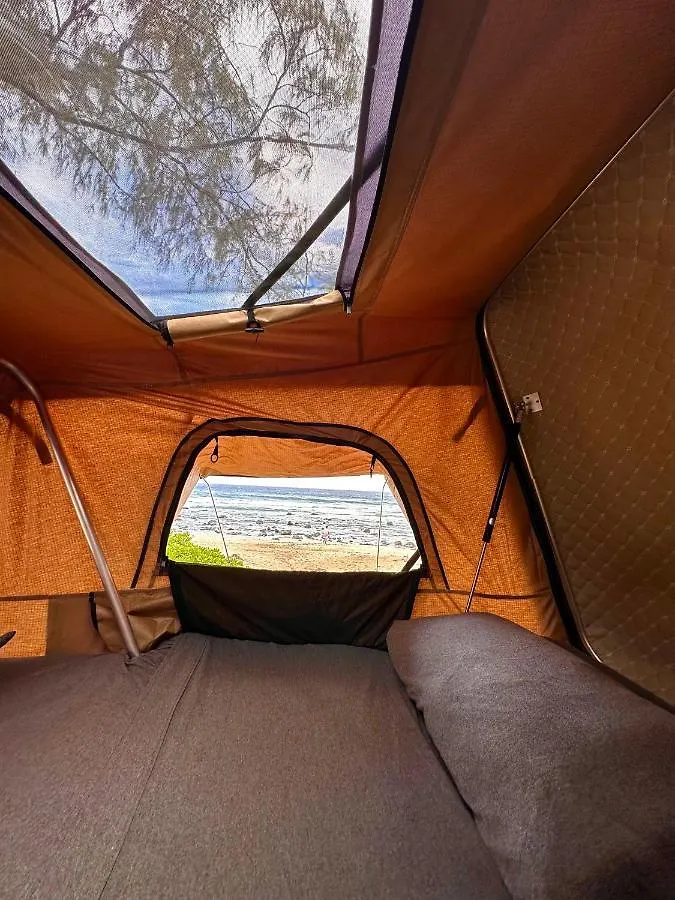 Aloha Glamp's Jeep Adventure: Rooftop Camping Across Maui Paia United States
